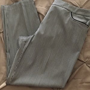 Tribella checkered ankle pants